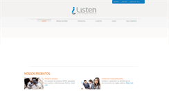 Desktop Screenshot of listen.com.br